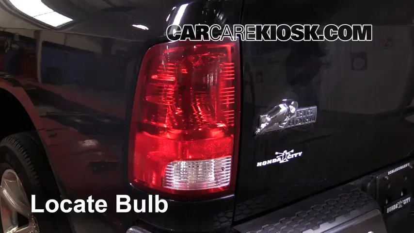 2014 Ram 1500 Big Horn 3.6L V6 FlexFuel Crew Cab Pickup Lights Reverse Light (replace bulb)